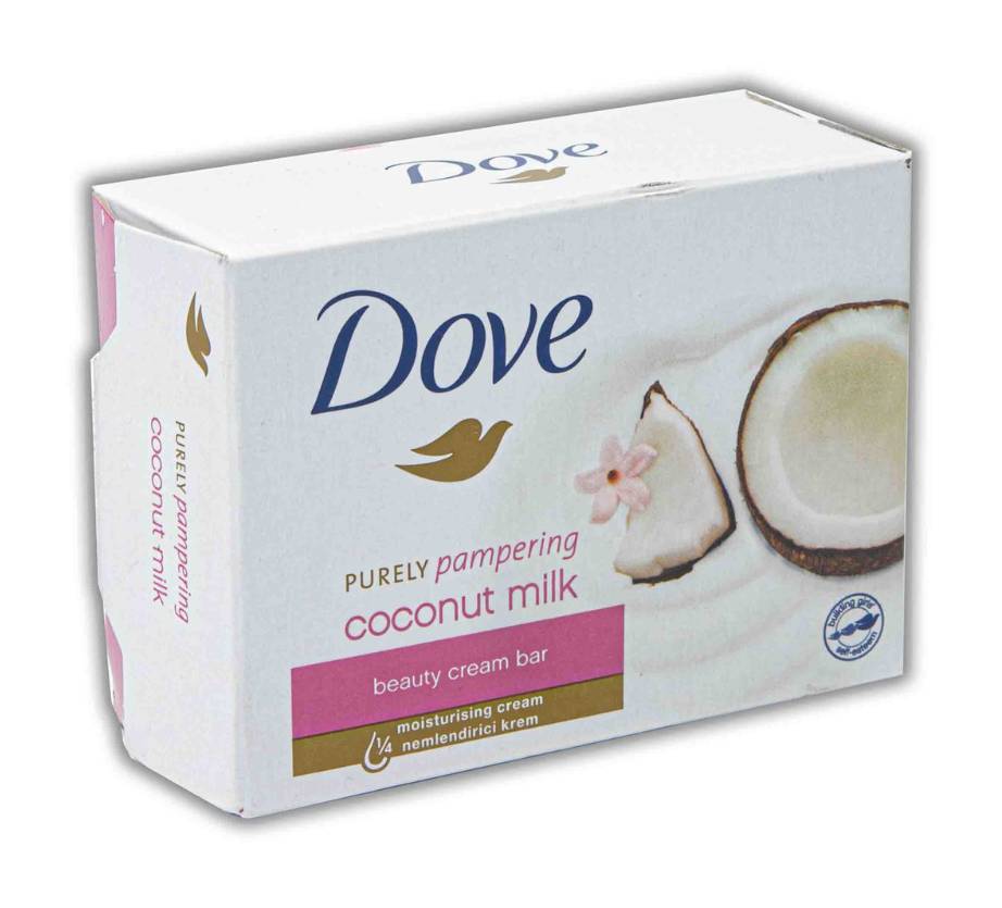 Dove Soap Bar Cream Coconut Milk 90g